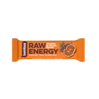 Bombus Raw Energy Tyčinka Orange + cocoa beans