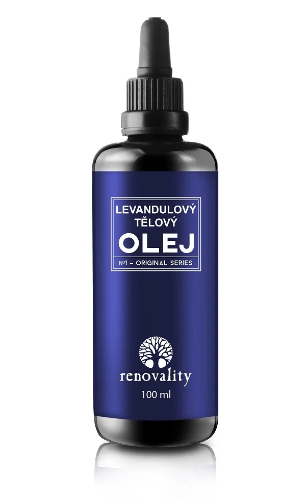 Renovality Levandule masážní a tělový olej 100 ml