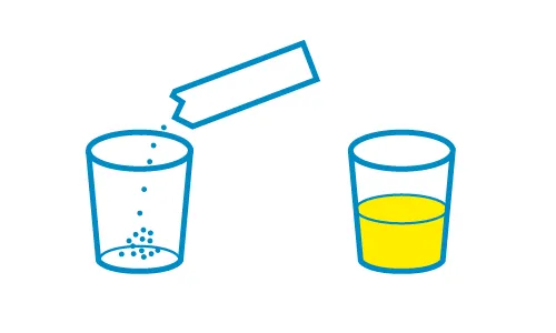 Jak PROIBS® užívat? Rozpuštěním obsahu jednoho sáčku PROIBS® ve sklenici vody připravíte nápoj s citronovou příchutí.