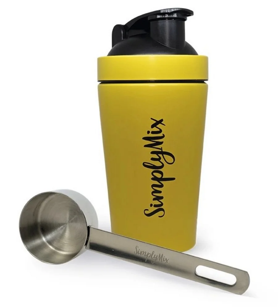 SimplyMix Nerezový shaker 500 ml s odměrkou 