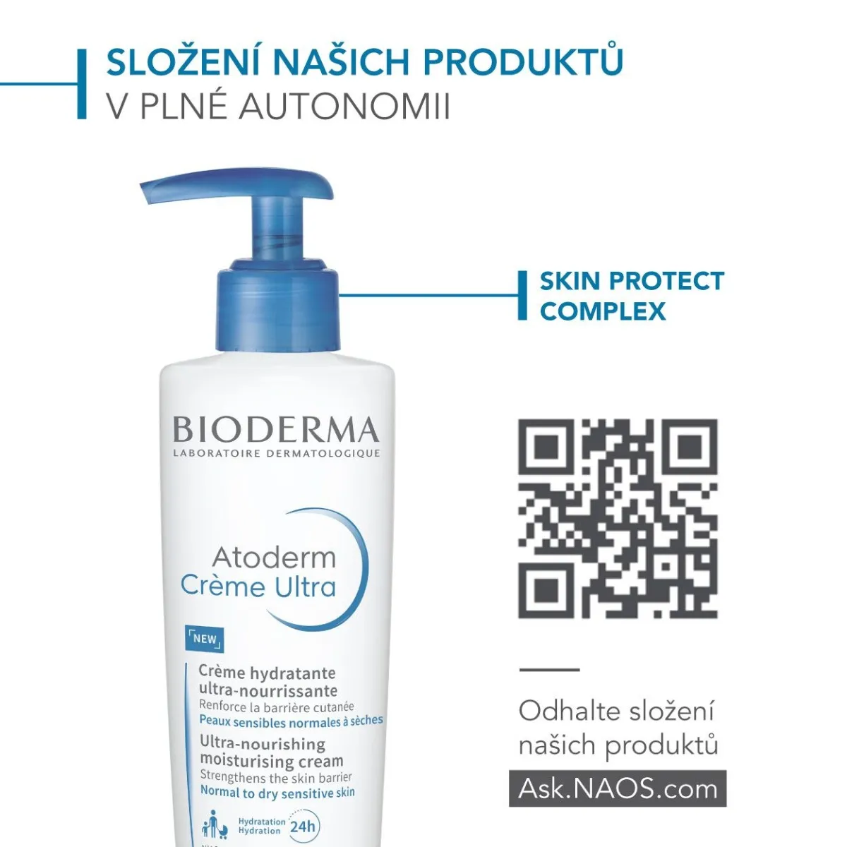 BIODERMA Atoderm Krém Ultra 200 ml