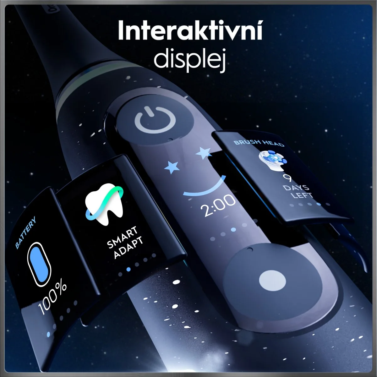 Oral-B iO Series 10 Black Spreckels elektrický zubní kartáček