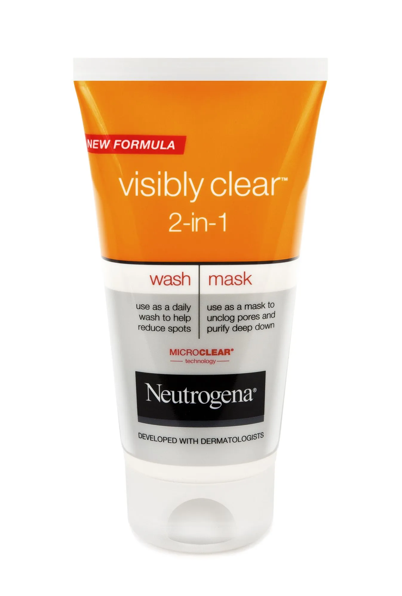 NEUTROGENA® Visibly Clear 2v1 čisticí emulze & maska, 150ml
