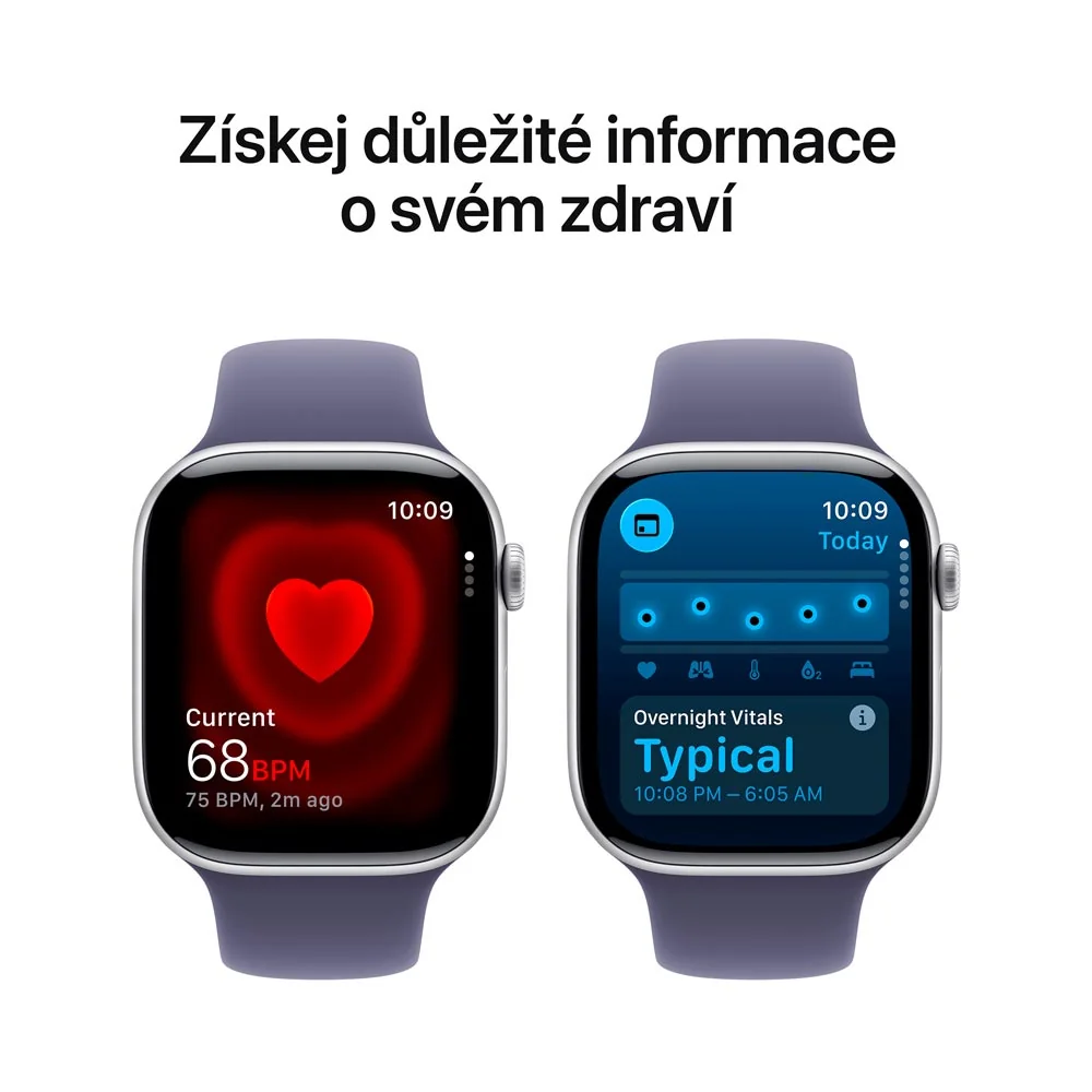 Apple Watch 11 46 mm sportovní řemínek S/M chytré hodinky