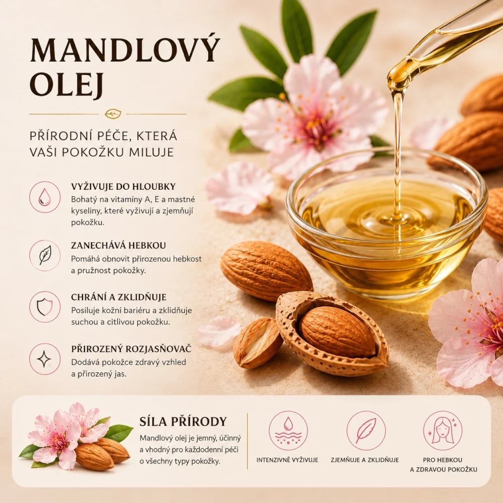 Erboristica Sprchový gel s mandlovým olejem 400 ml