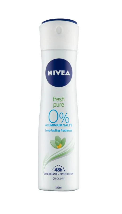 Nivea Fresh Pure deodorant ve spreji pro ženy 150 ml