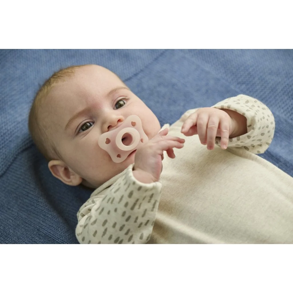 Chicco Dudlík Physio Mini Soft celosilikonový 0-2m holka 2 ks