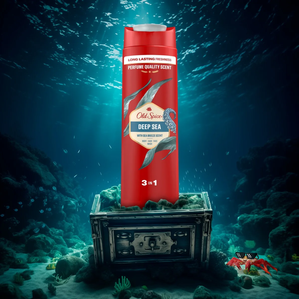 Old Spice Deep Sea Pánský sprchový gel 400 ml