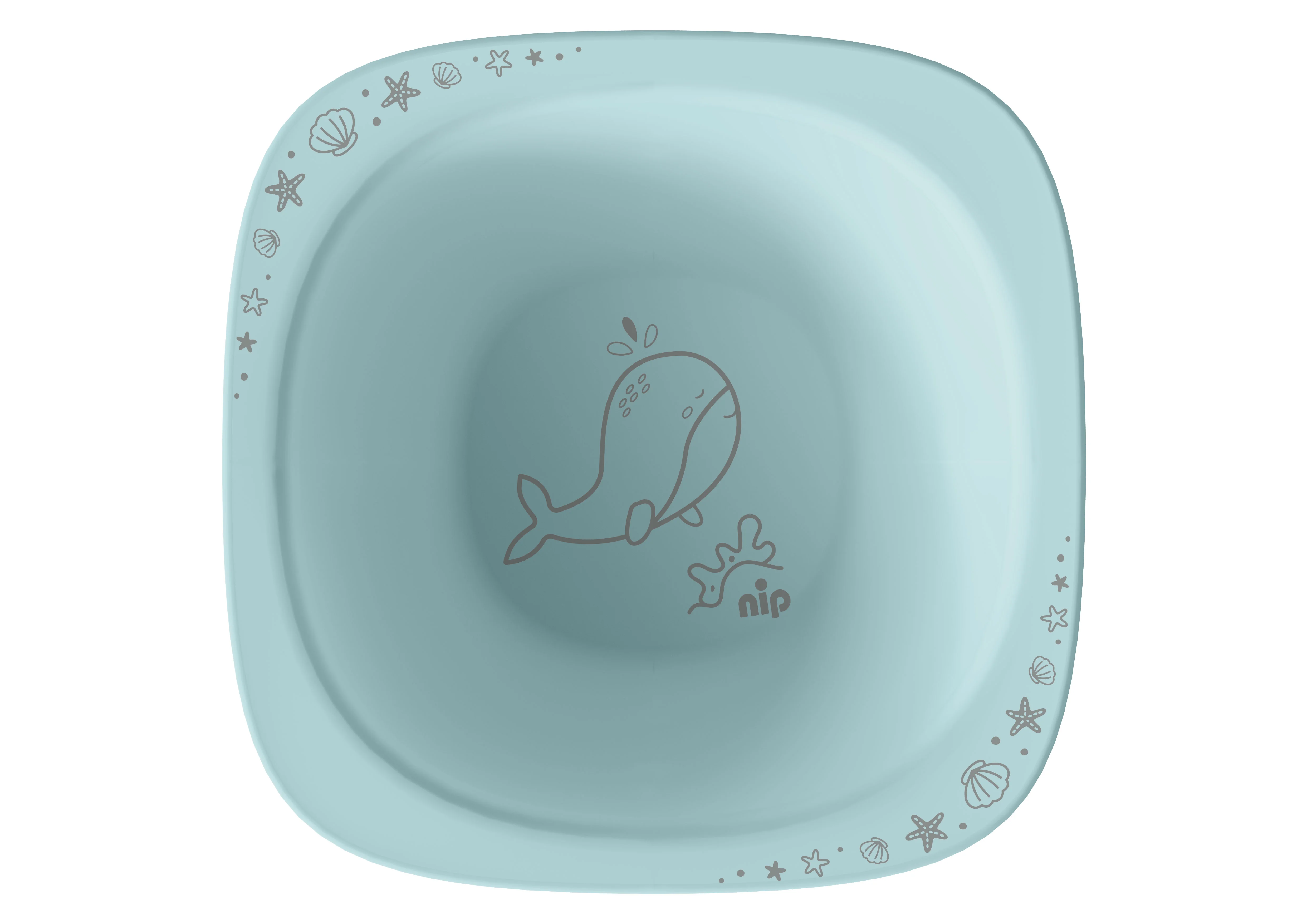 nip NATURE line miska, 4m+, 2ks, blue