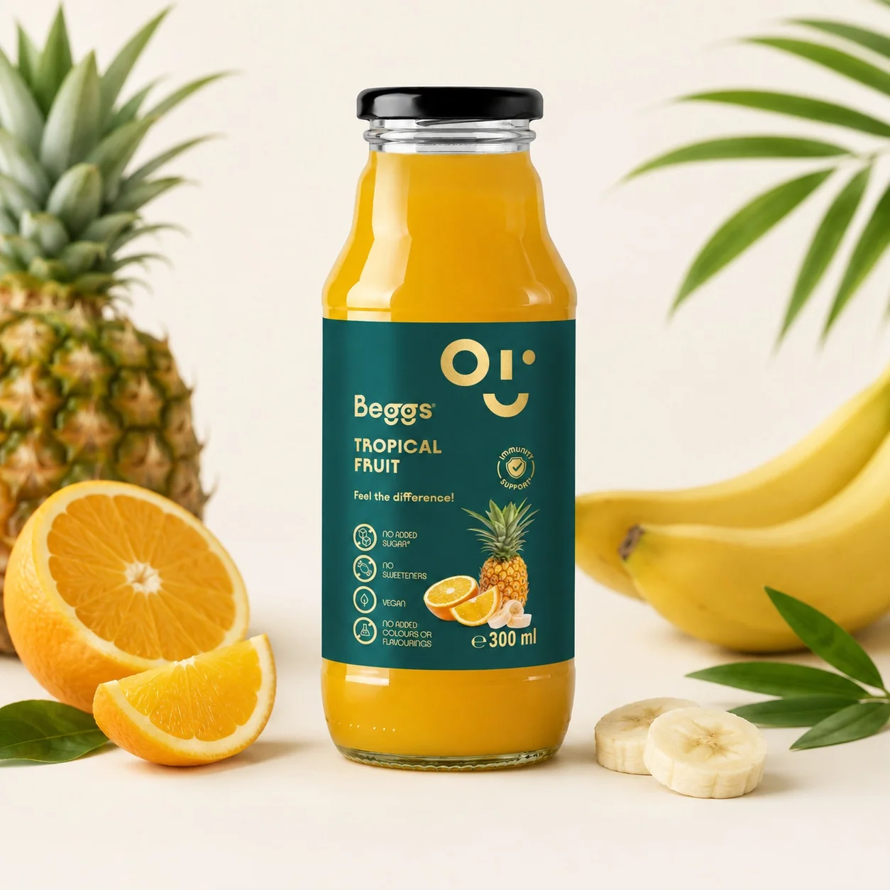 Beggs Tropické ovoce nápoj 300 ml
