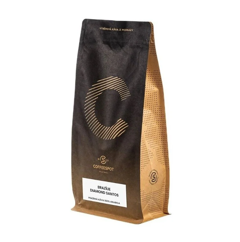 Coffeespot Brazílie Diamond Santos zrnková káva 1000 g