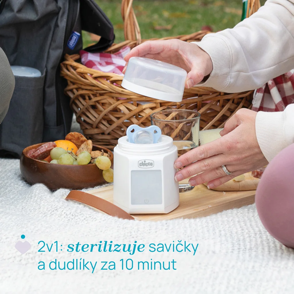 Chicco Ohřívač a sterilizátor kojeneckých lahví Portable