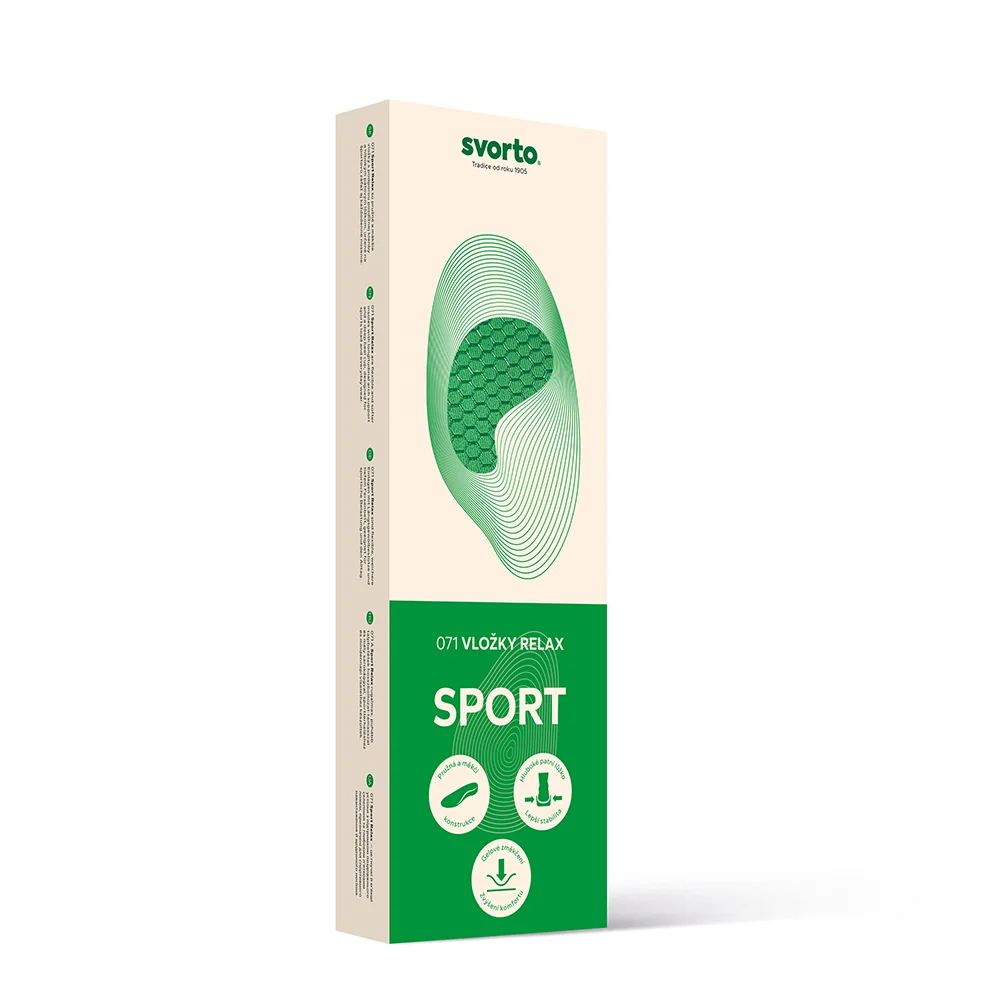 Svorto 071 Vložky Sport RELAX vel. 46-47 1 pár