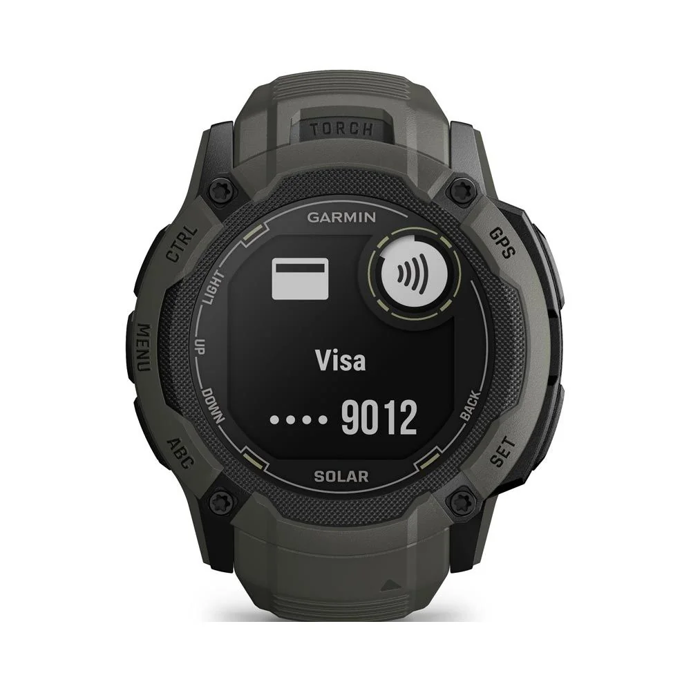 Garmin Instinct 2X Solar chytré hodinky Moss