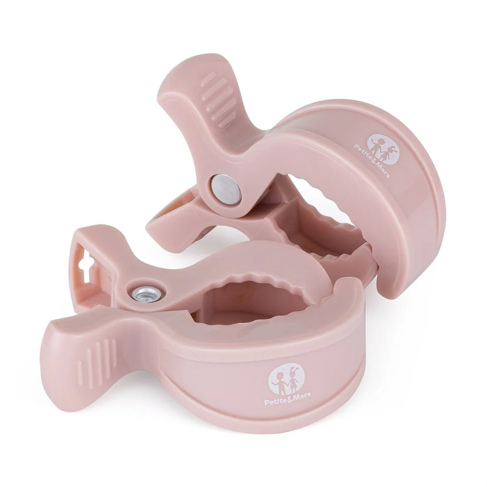 Petite&Mars Kolíček Peg na kočárek (2 ks) Rose
