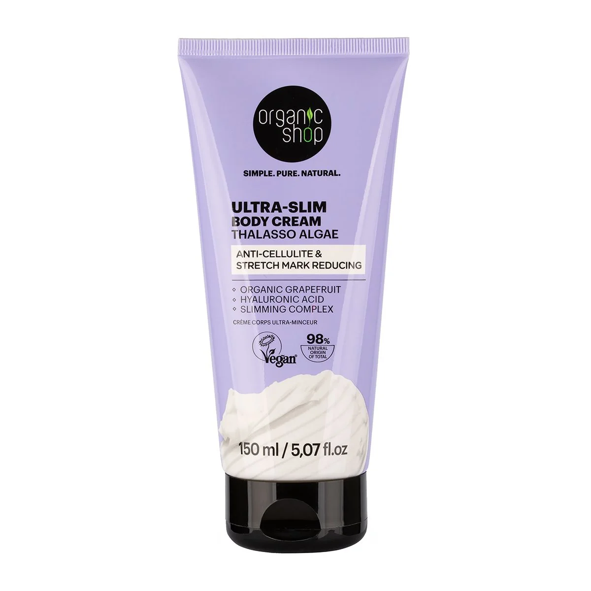 Organic Shop Thalasso Tělový krém s mořskými řasami 150 ml