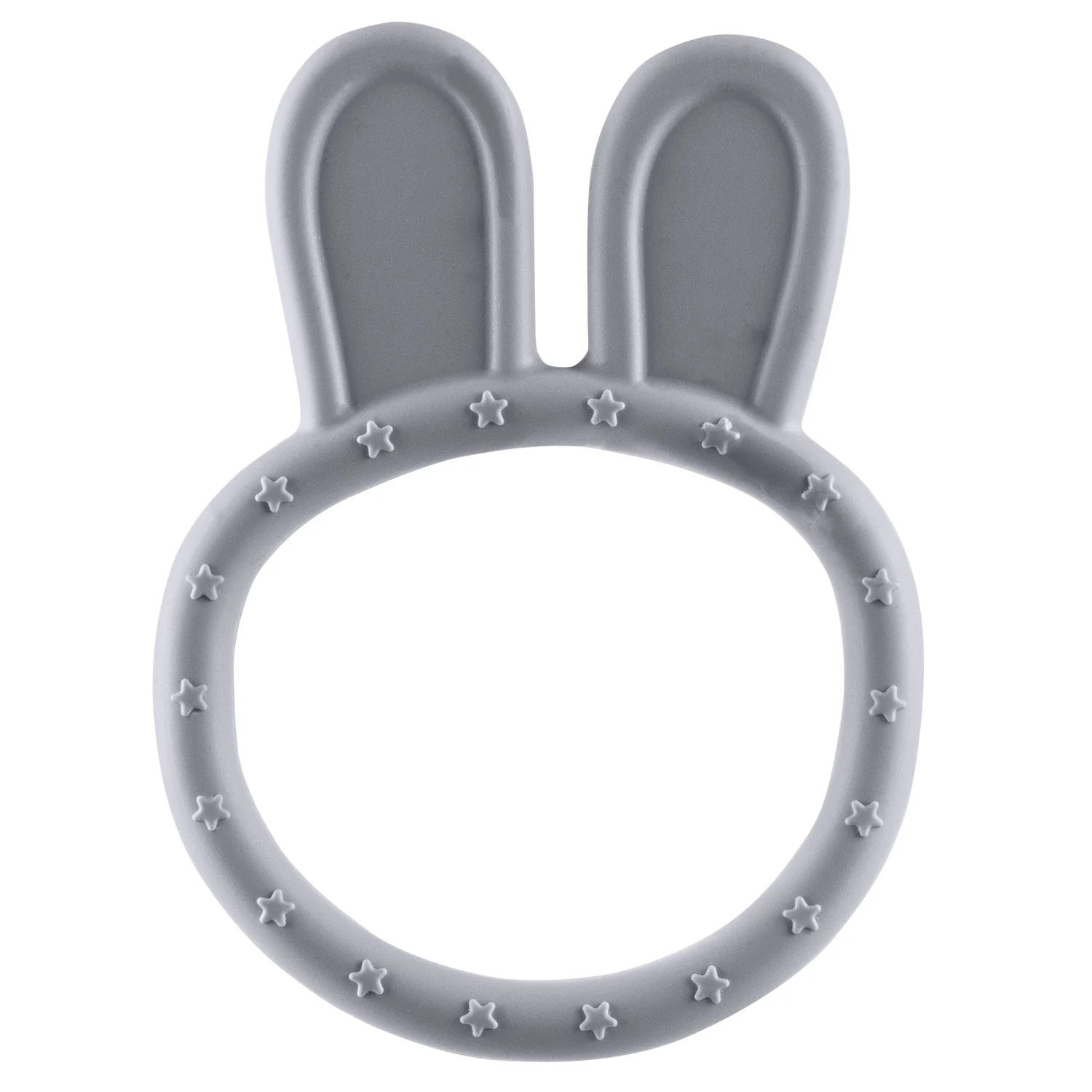 Zopa Silikonové kousátko Rabbit, Dove Grey 3