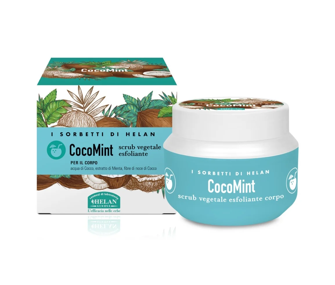 HELAN Sorbetti CocoMint Tělový peeling 150 ml