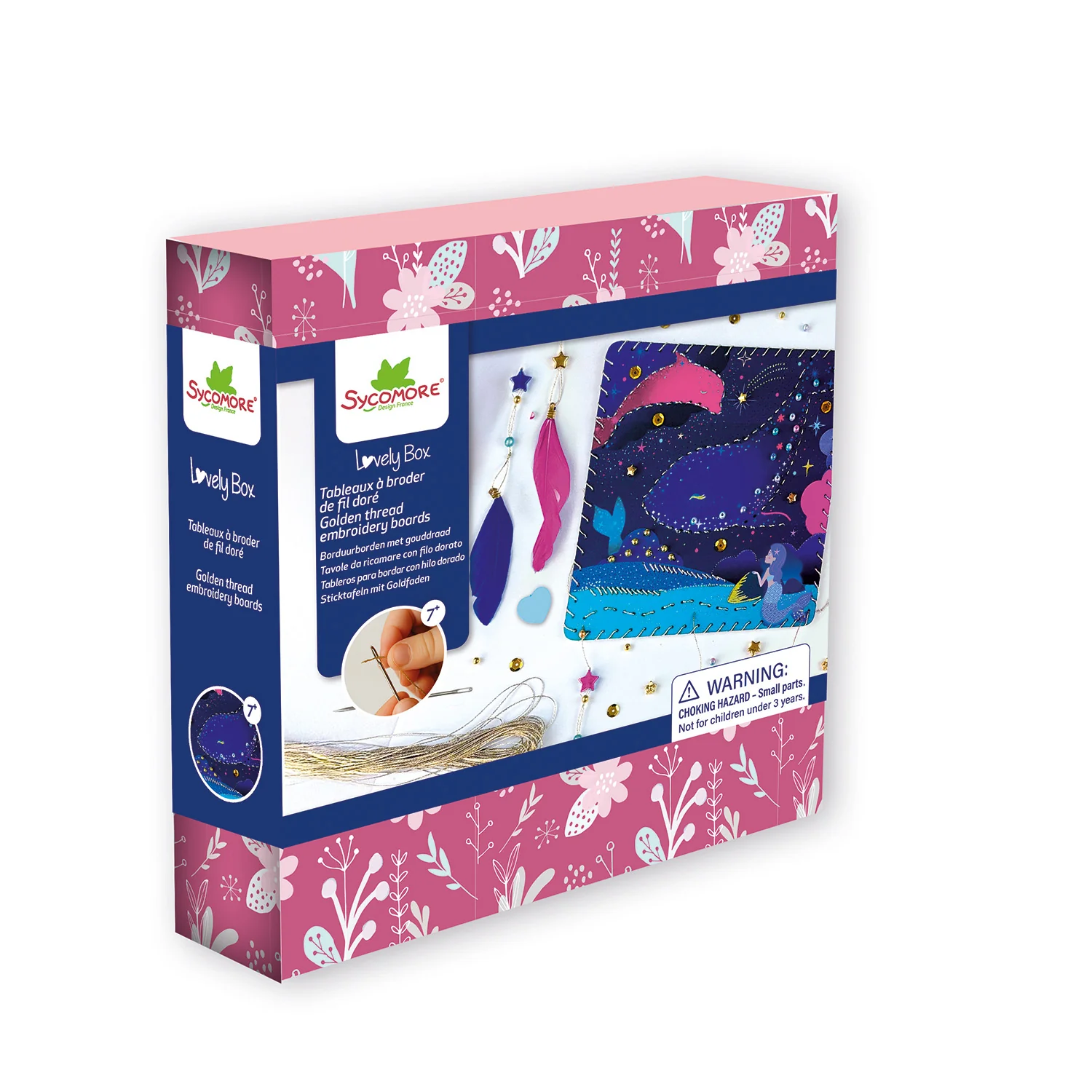 Sycomore Lovely Box - vyšívaná přání 