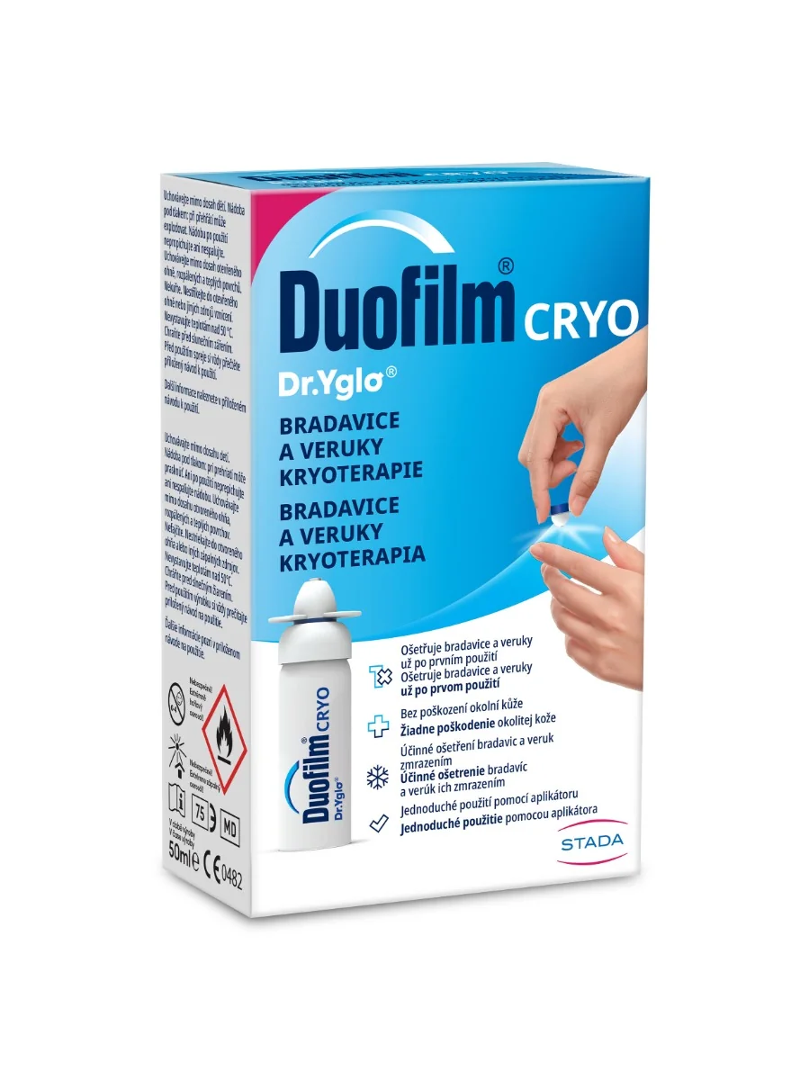 Duofilm Cryo Dr. Yglo sprej na odstranění bradavic 50 ml