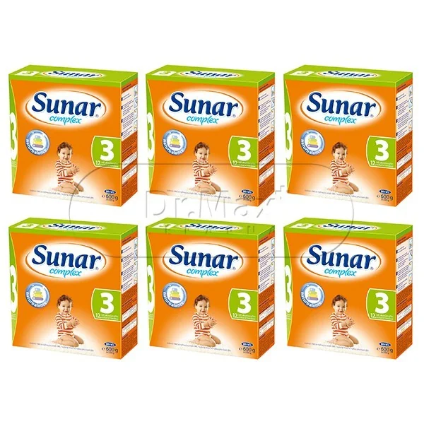 Sunar complex 3 5x600g + 1 ZDARMA