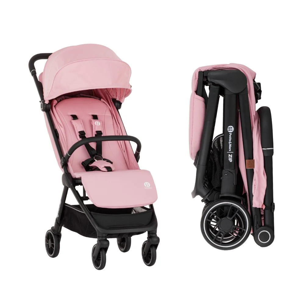 Petite&Mars Kočárek sportovní Zip Silky Rose