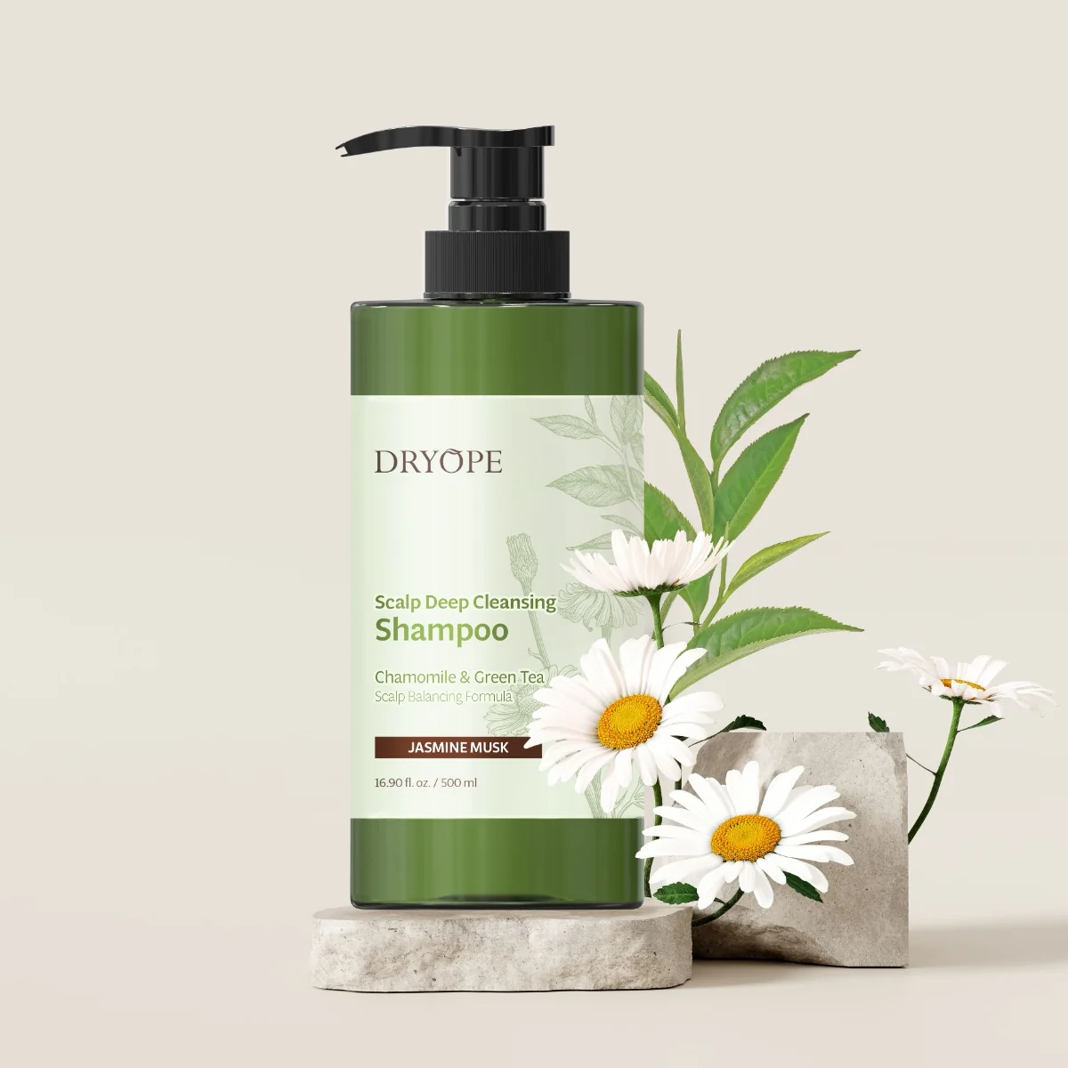 DRYOPE Jasmine Musk hloubkově čisticí šampon 500 ml