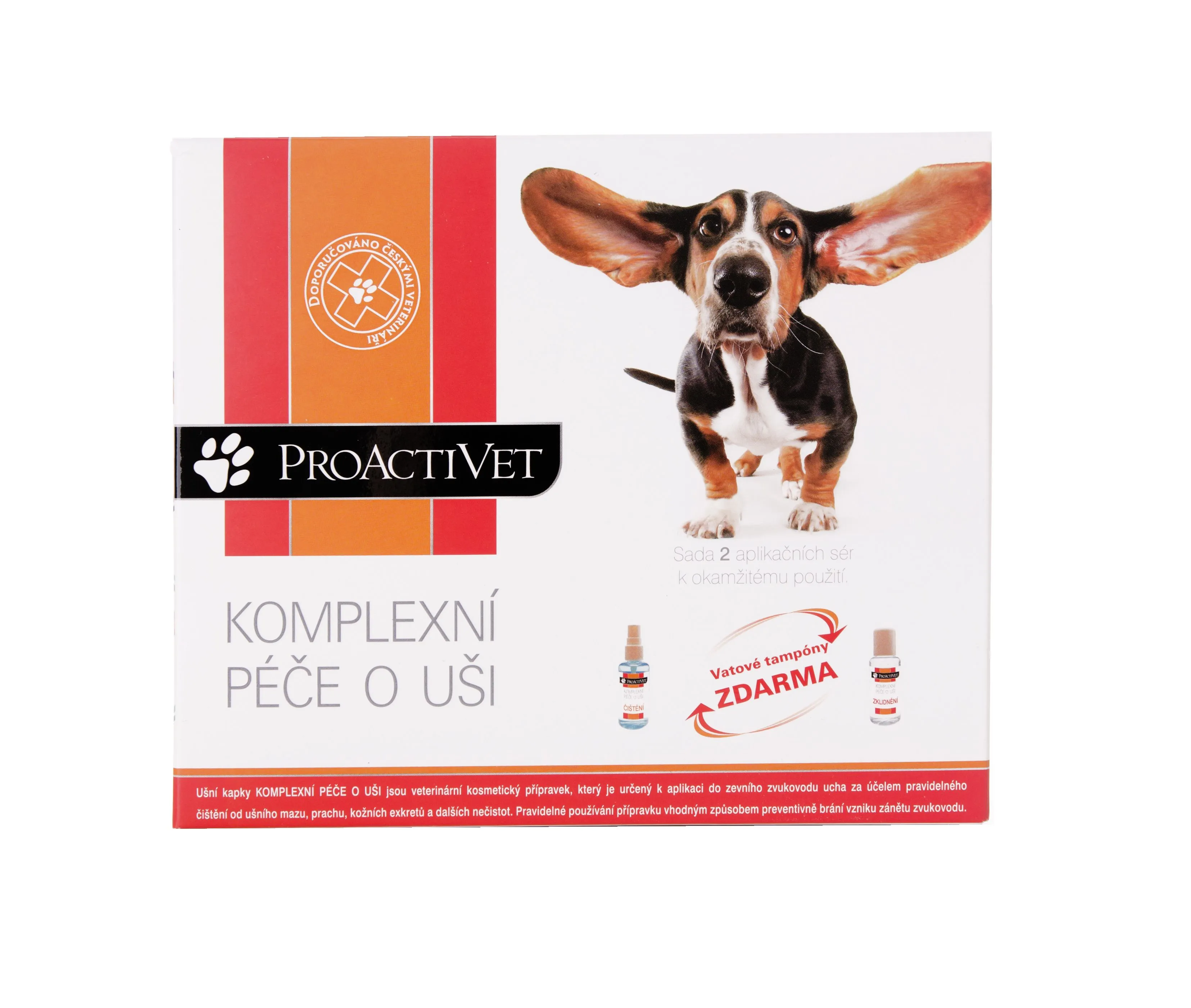 Proactivet Komplexní péče o uši 2x50 ml