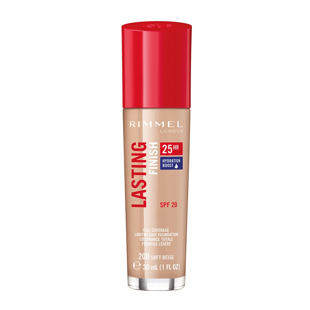 Rimmel Lasting Finish 25h 200 Soft Beige make-up 30 ml