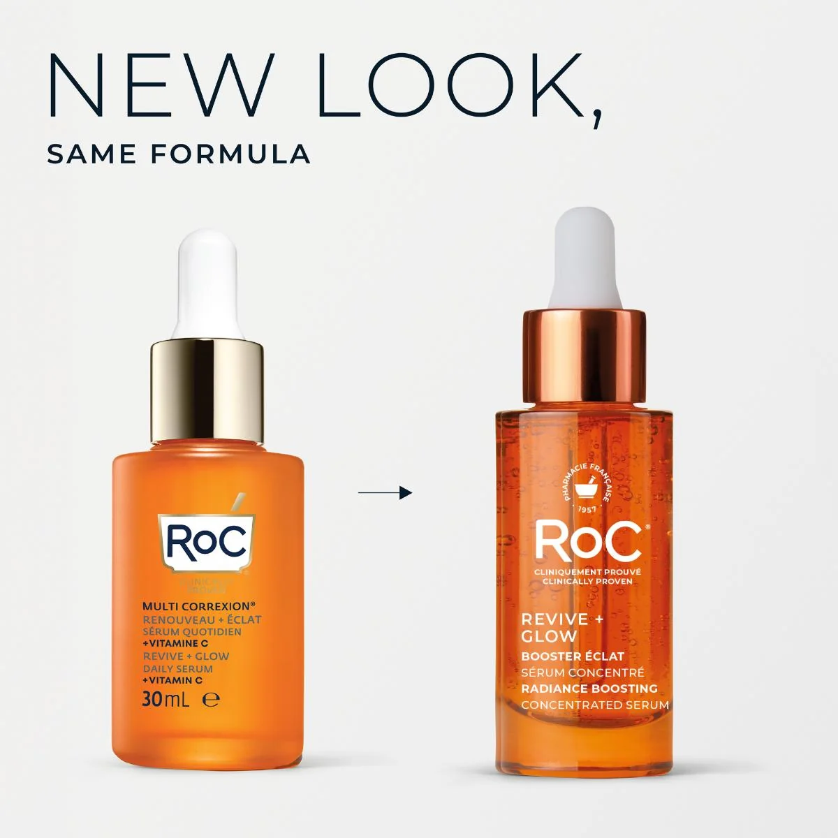 RoC Multi Correxion Revive + Glow denní sérum 30 ml
