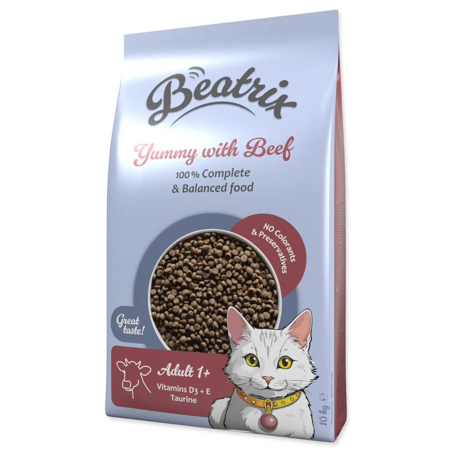 Beatrix Krmivo Adult s hovězím 10kg
