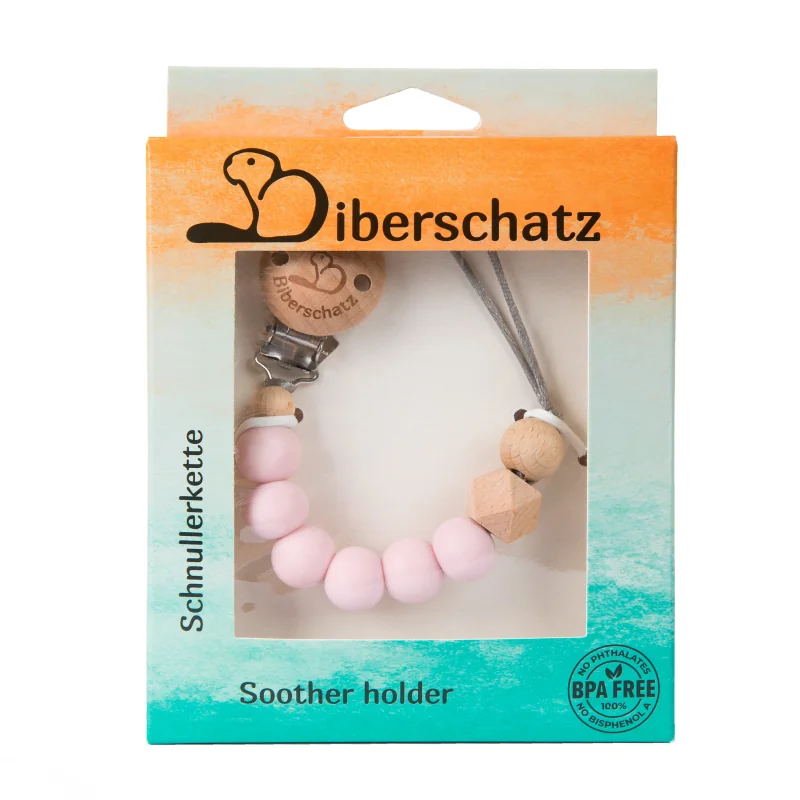 Biberschatz držák dudlíku Pinky Binky
