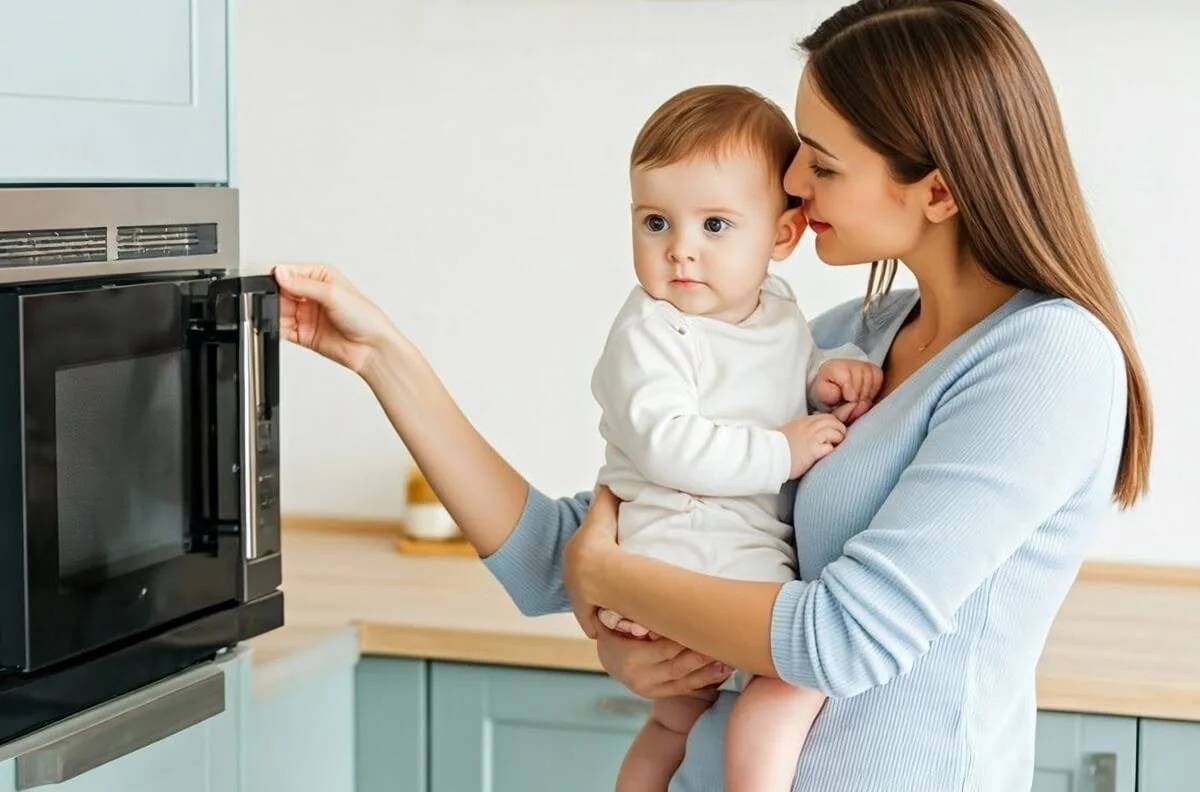 Sterilizátor kojeneckých lahví do mikrovlnné trouby Sterilizátor kojeneckých lahví do mikrovlnné trouby