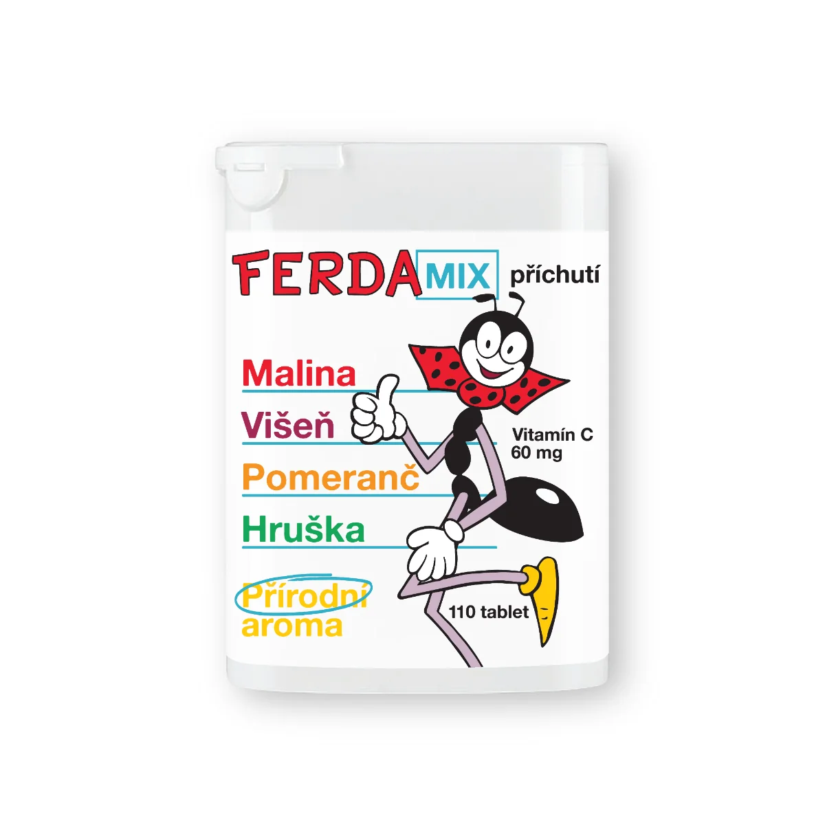Rapeto Ferda Mix Vitamin C 60 mg 110 tablet