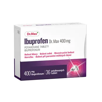 Dr.Max Ibuprofen 400 mg 36 potahovaných tablet