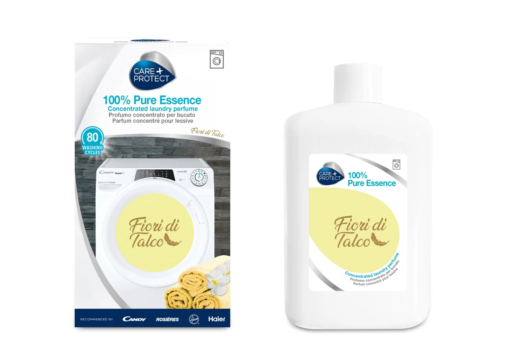 Care+Protect LPL1043F Fiori di Talco koncentrovaný parfém do pračky 400 ml