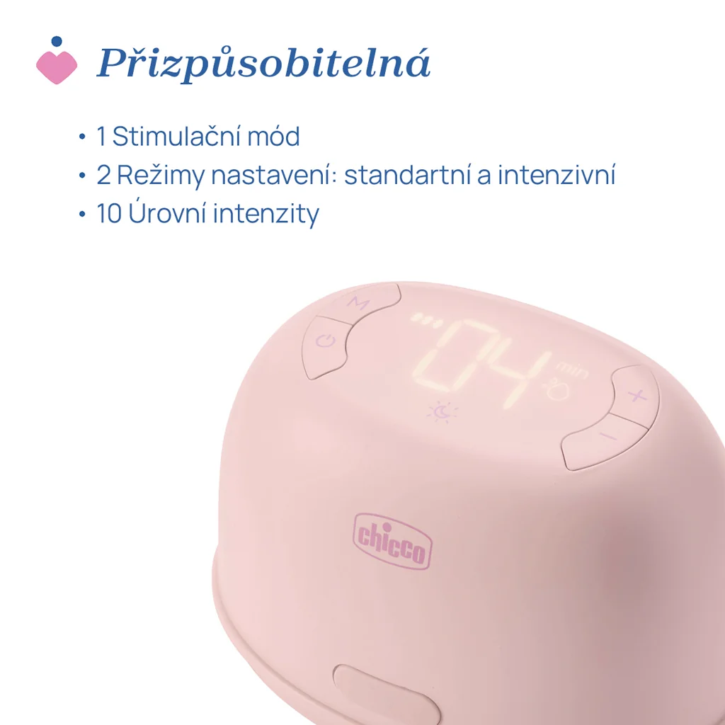 Chicco Odsávačka mateřského mléka elektrická Stimolatte