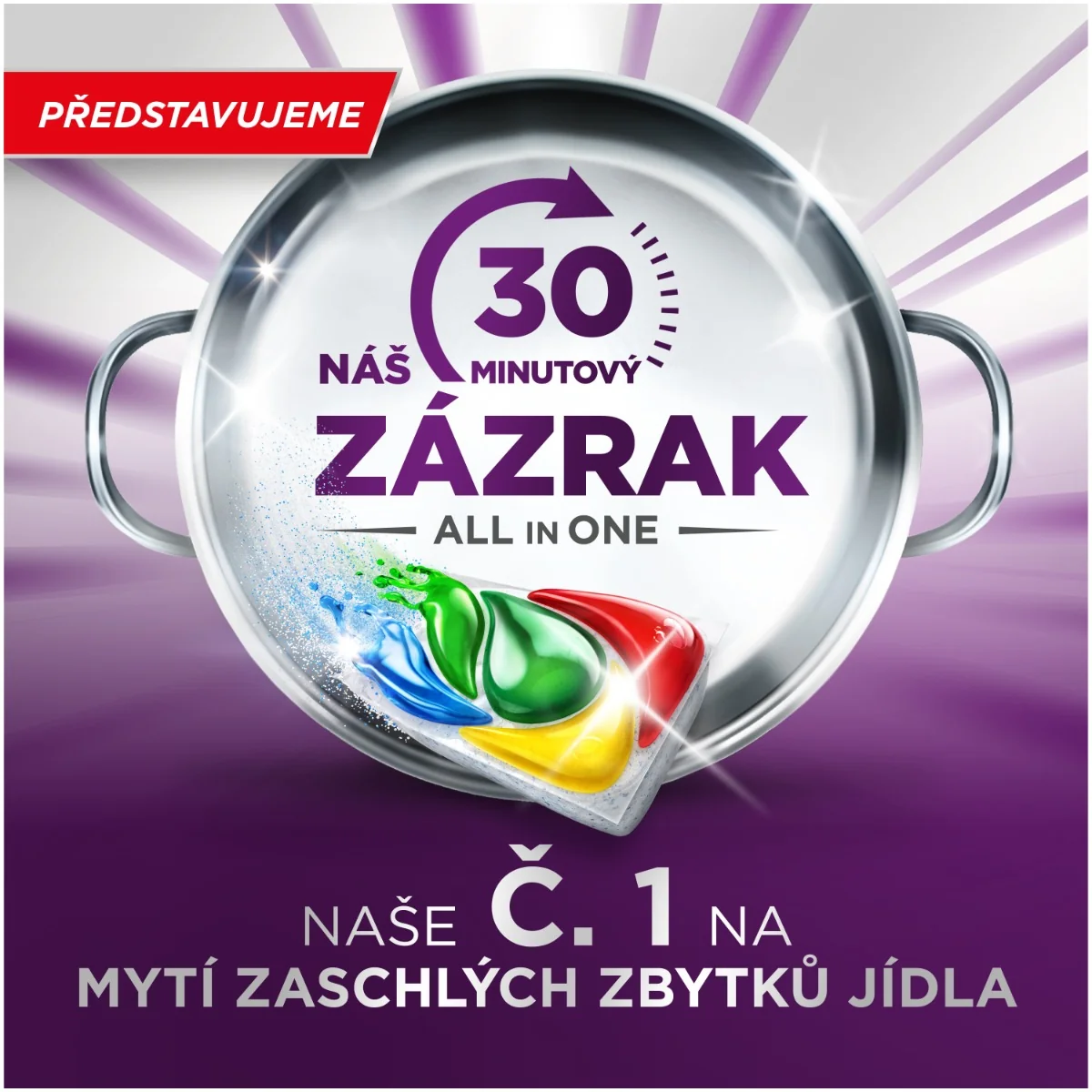 Jar Platinum Plus 30 Minute Miracle kapsle do myčky 100 ks