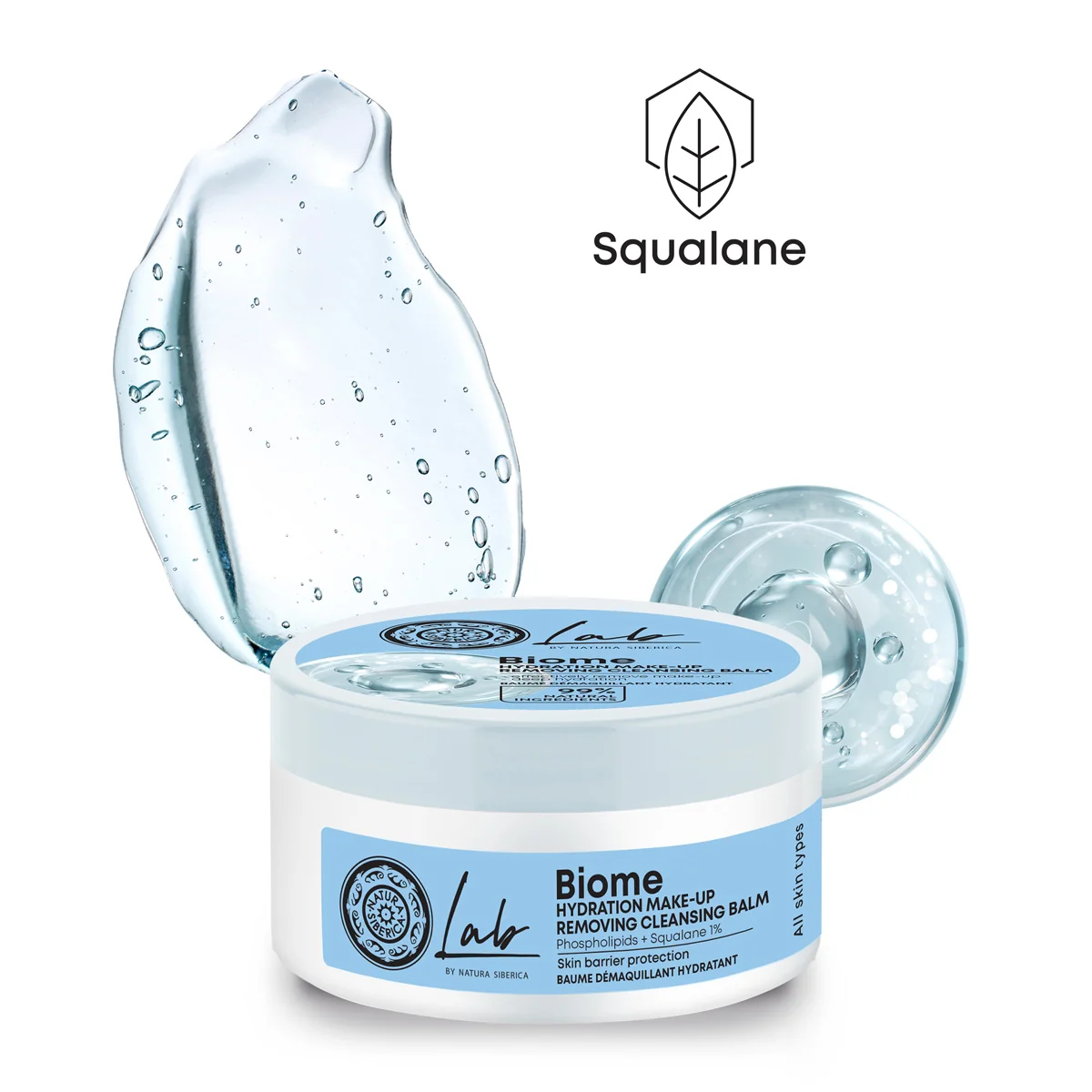 Natura Siberica Lab Biome Hydration Odličovací čisticí balzám 100 ml