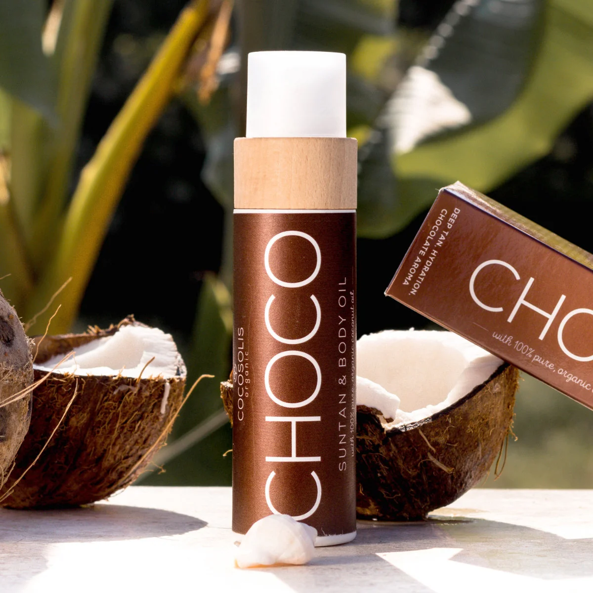 COCOSOLIS Suntan Choco opalovací olej bez SPF 110 ml