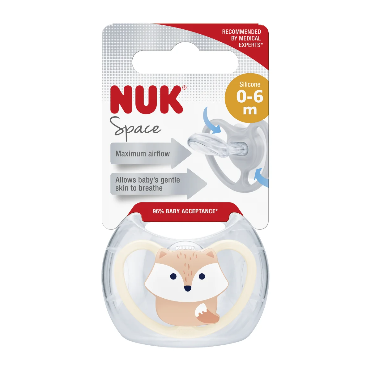 NUK Dudlík Space 0-6m box