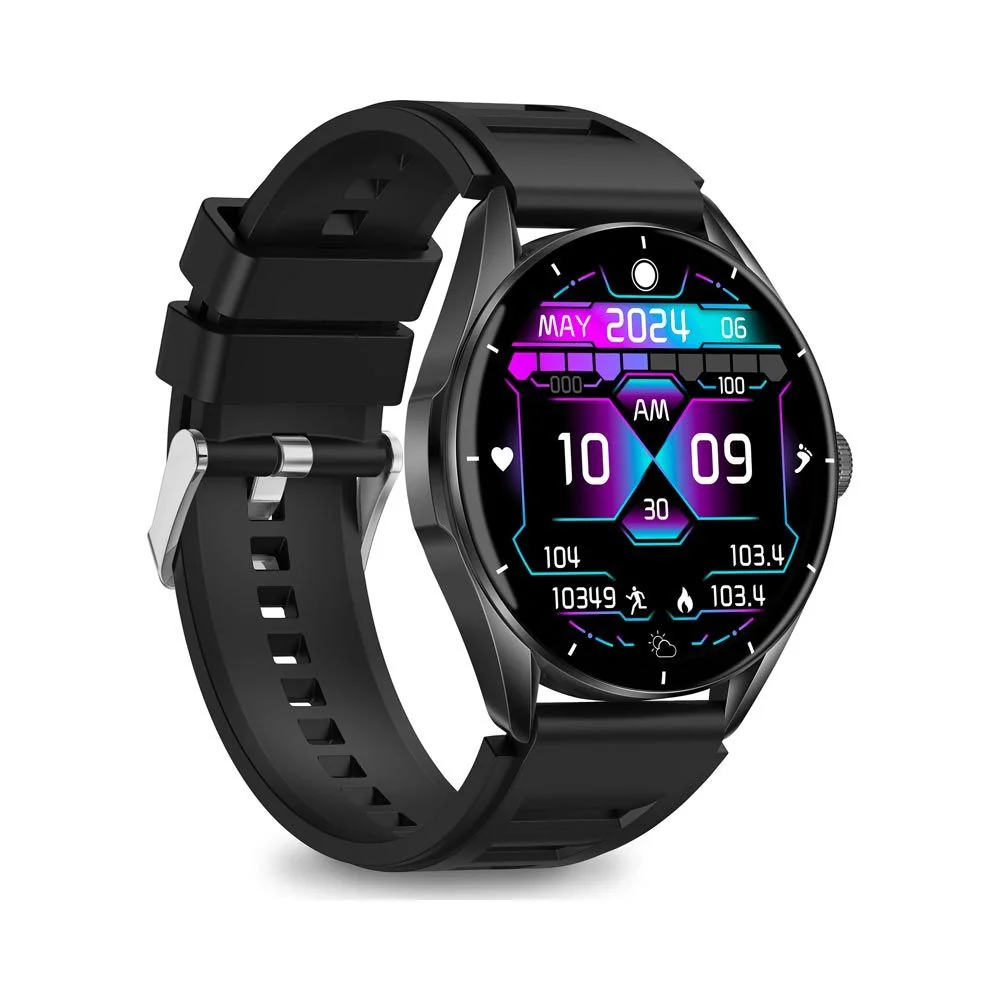 Aligator Smart Watch AMOLED chytré hodinky black