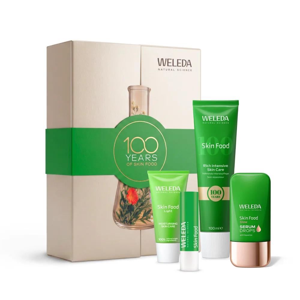Weleda 100 Years Of Skin Food Anniversary dárkový set 4 ks