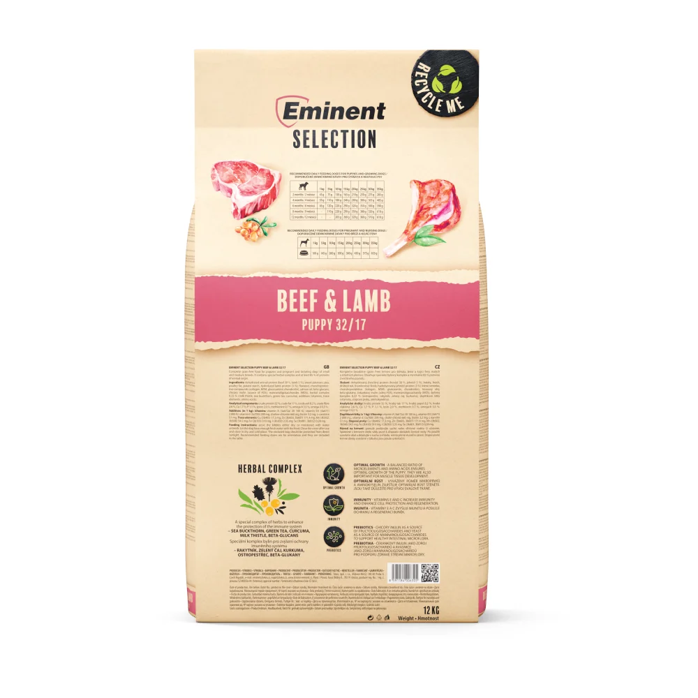 Eminent Selection Puppy Beef&Lamb 12 kg