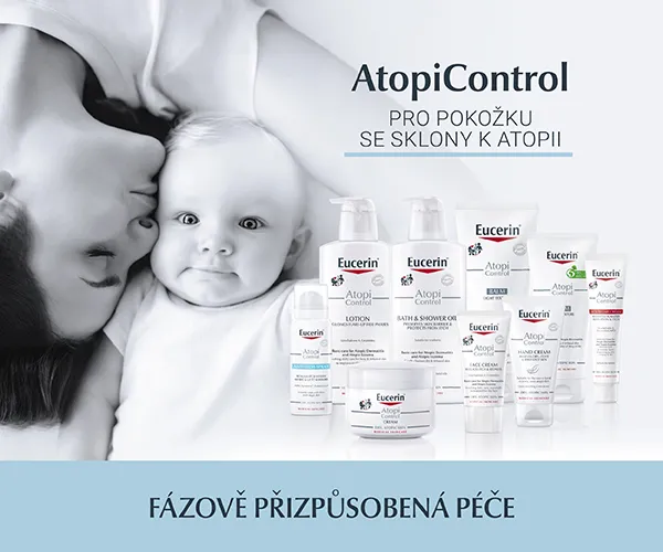 Eucerin AtopiControl pokožka se sklony k atopii - fázově přizpůsobená péče o atopickou pokožku