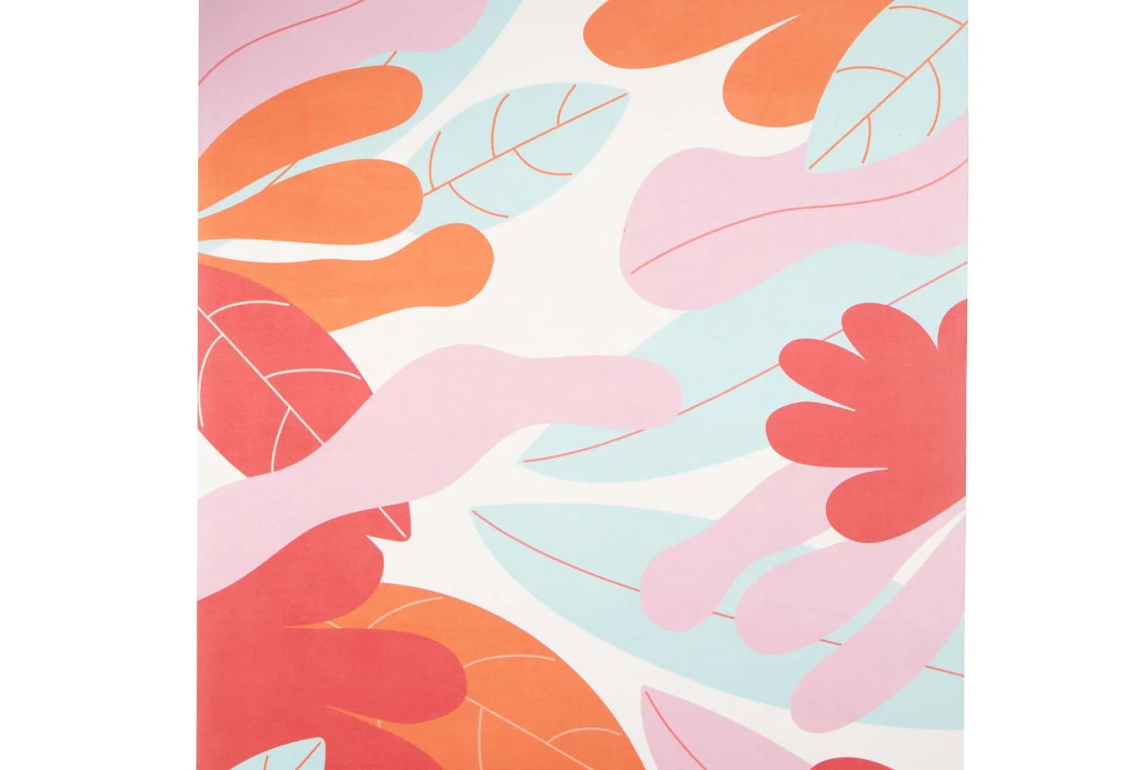 SharpShape Podložka na jógu ECO MAT FLOWERS