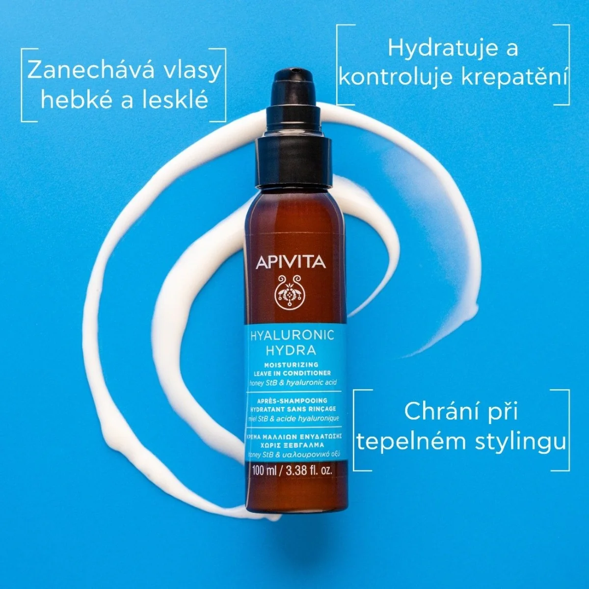 APIVITA Hyaluronic Hydra bezoplachový kondicionér 100 ml