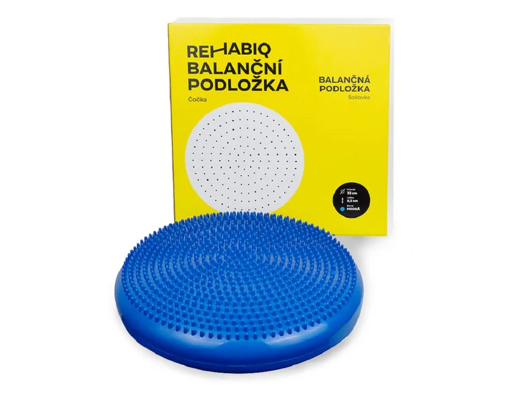Rehabiq Balanční čočka, 33 cm, modrá 