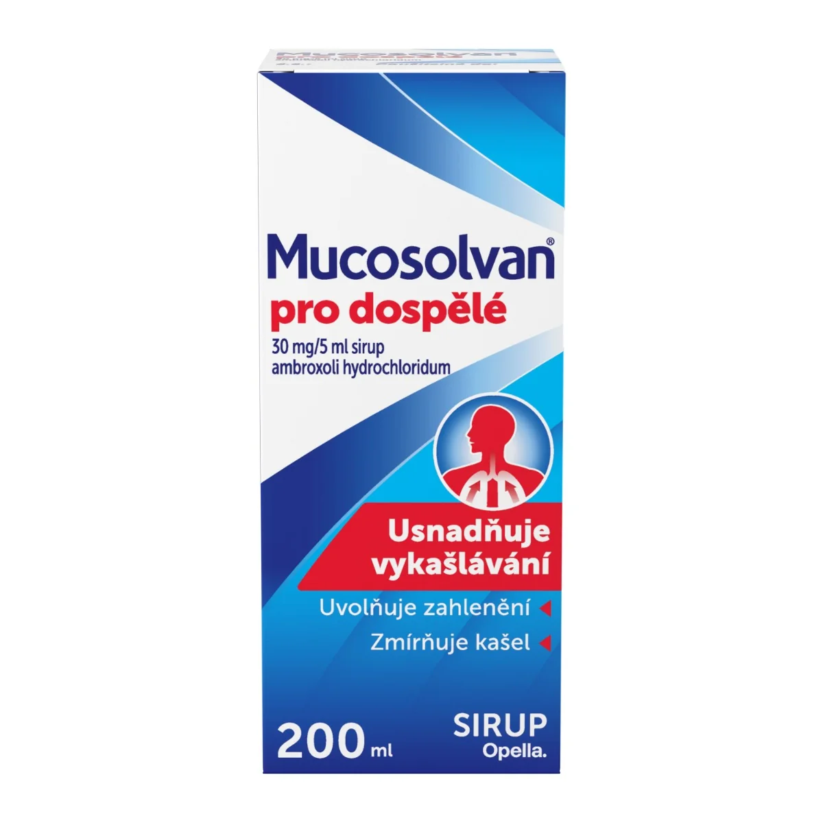 Mucosolvan pro dospělé sirup 200 ml