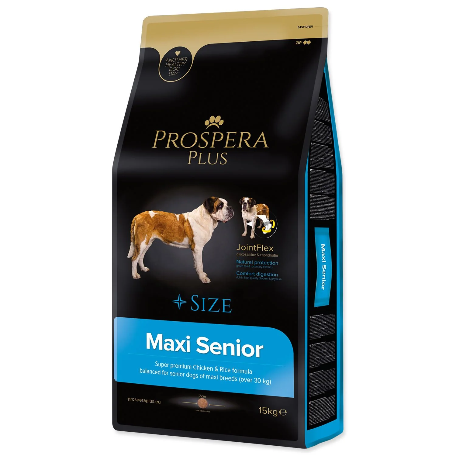 Prospera Krmivo Plus Maxi Senior kuře s rýží 15kg